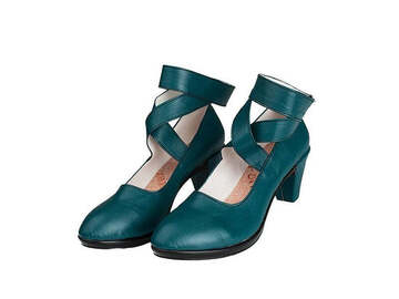 Selling with online payment: Sailor Sailor Neptune Kaiou Michiru Cosplay Shoes (US Womens 9)