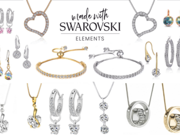 Bulk Lots: 50 SWAROVSKI ELEMENTS JEWELRY!!