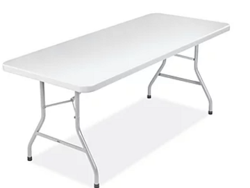 Renting out with online payment: Folding Table (6 foot)