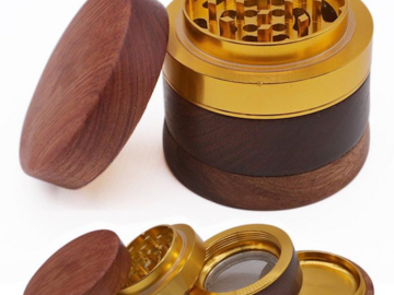  : 63mm Personalized Aluminum Alloy Weed Grinder Wholesale