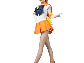 Selling with online payment: Sailor Venus Aino Minako Cosplay Costume