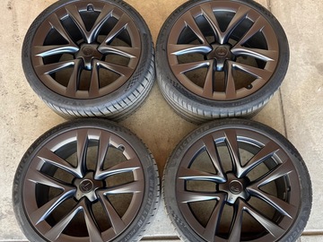 Selling: 21” Arachnid Tesla Wheels 