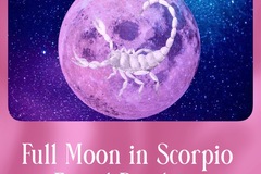 Selling: Full Moon in Scorpio Email Reading