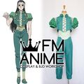 Selling with online payment: Hunter x Hunter Illumi Zoldyck Green Cosplay Costume