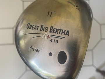 verkaufen: Callaway Great Big Bertha II+ 415 11°