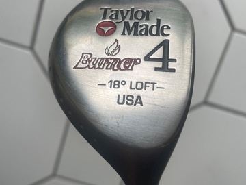 Sell with online payment: Taylor Made Burner Fairway Holz 4 18° USA 