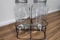 Selling: Twin Drink Dispenser on Stand 
