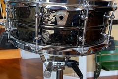 Selling with online payment: Reduced $799 Ludwig Hand Hammered Black Beauty 5x14 Snare Monroe