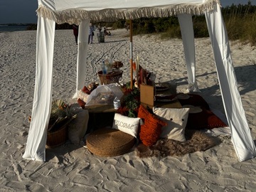 Offering without online payment (No Fees): Boho Luxe Beach Picnic for 2