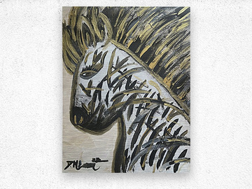 Sell Artworks: “Invisible No More, The Mighty Zebra” Fine Art by Deanna Caroon