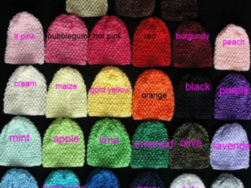 Buy Now: 200pcs. Waffle Infant Crocheted Hats
