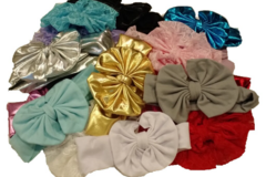 Buy Now: 100pcs.  Adorable Big Bow Headbands-WHOLESALE LOT