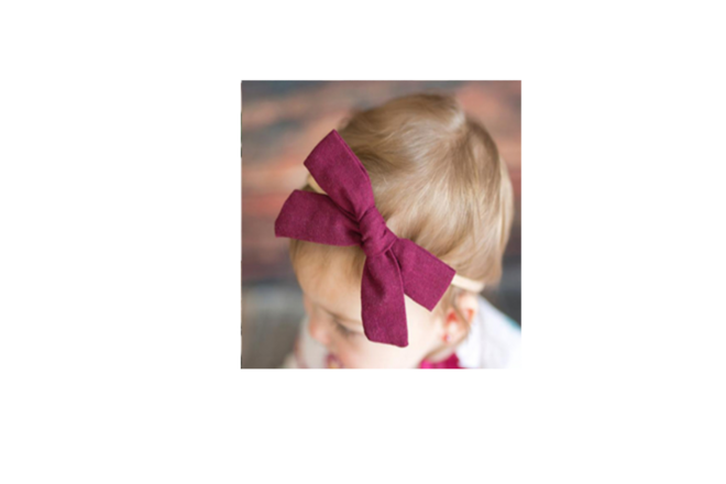 100pcs. Hand-Tied Hair Bows-Mix Lot-Clip and Nylon Headbands