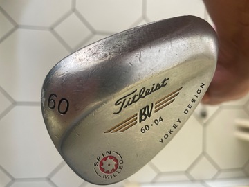 verkaufen: Titleist BV 60 - 04 Lop Wedge Vokey Design Spin Milled