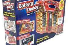 Buy Now: Battery Daddy Battery Organizer Storage Case with Tester -Protect