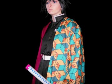 Selling with online payment: Demon Slayer Giyu Cosplay