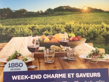Vente: Coffret Smartbox "Week-end charme et saveurs" (99,90€)