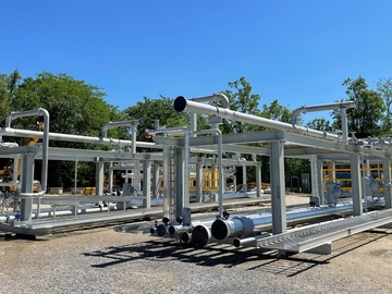 Project: Montana Facility Pipe Rack Modules