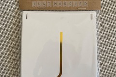 Myydään (Yksityinen): Just Married- banneri ja minipyykkipoikia
