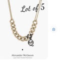 Comprar ahora: Alexander McQueen Unisex Necklace lot NWOT
