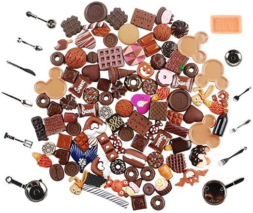 200pcs. Adorable Barbie Food/Utensils for Fashion Dolls
