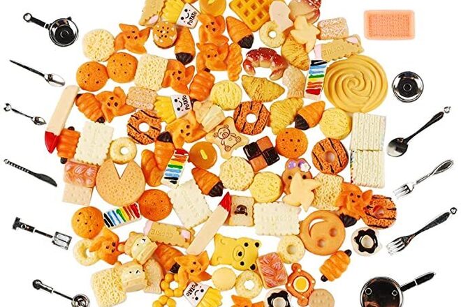 200pcs. Adorable Barbie Food/Utensils for Fashion Dolls