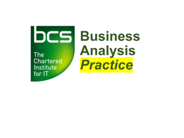 Price on Enquiry: BCS Practitioner Certificate in Business Analysis Practice
