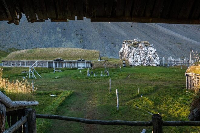 Abandoned Viking film set in Iceland