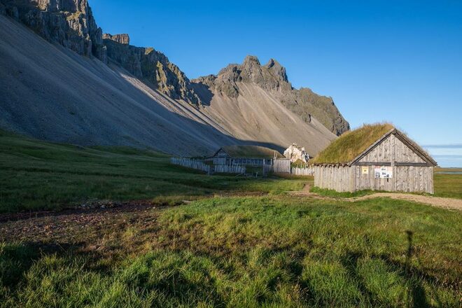 Abandoned Viking film set in Iceland