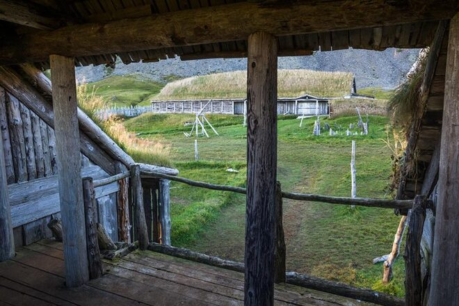 Abandoned Viking film set in Iceland