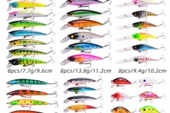 Comprar ahora: Minnow Fishing Lure Set Box Kit - 43PCS