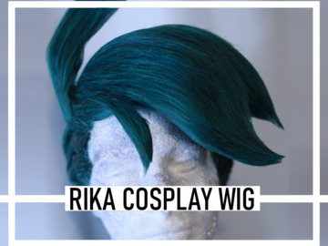 Selling with online payment: Rika Pokemon Scarlet Violet Styled Wig