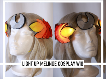 Selling with online payment: Melinoe Light Up Hades Cosplay WIg