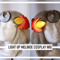 Selling with online payment: Melinoe Light Up Hades Cosplay WIg