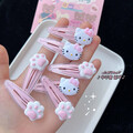 Comprar ahora: 200pcs jelly pink KT cat bb clip cat claw hairpin side clip