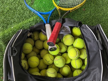 Rent per day: Single/Group Tennis Kit