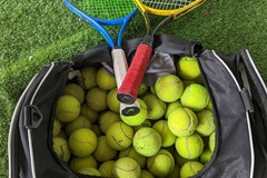 Rent per day: Single/Group Tennis Kit