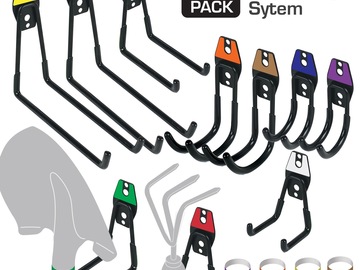 Buy Now: 210 Garage Storage Hooks with Tool Organization System - 10 Pack 