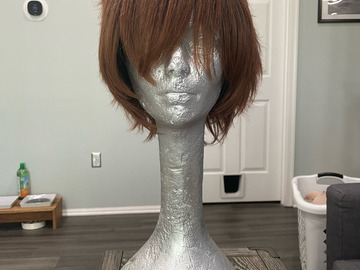 Selling with online payment: Short Dark Brown Wig