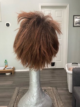 Short Dark Brown Wig