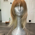 Selling with online payment: Medium Blonde Gradient Wig