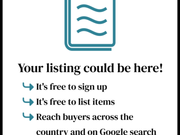 Selling with online payment: This Could Be Your Listing! 
