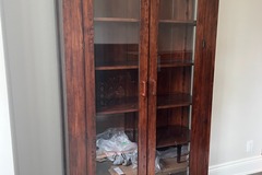 Individual Seller: Solid Cherry Wood Dining Hutch