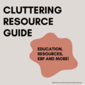 Digital Resource: Cluttering Resource Guide