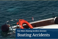 Offering: Helping Boat and Watercraft Accident Victims Obtain Justice