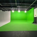 Rental - Per Hour: 30' 2-wall Green Screen Studio