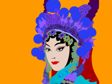  : Cantonese Opera Star #7 - Giclee Art Print