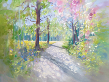 Sell Artworks: English Country Path in May