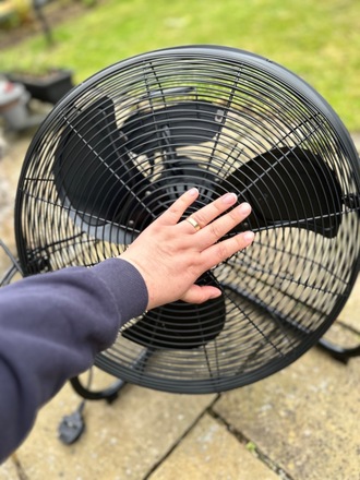 18” industrial fan