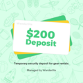 Security Deposit: $200 Security Deposit